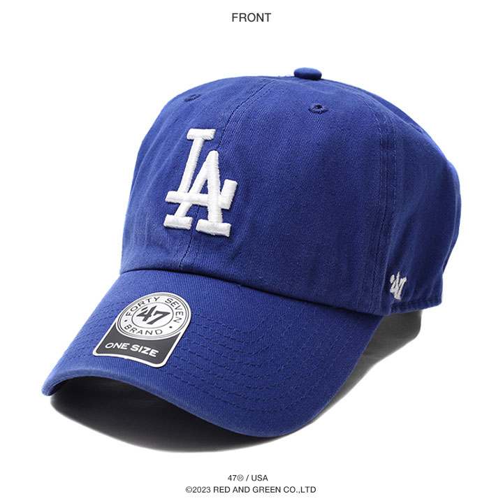 47 キャップ ドジャース MLB Dodgers LA ロゴ 47brand フォーティセブン 帽子 cap ローキャップ 浅め