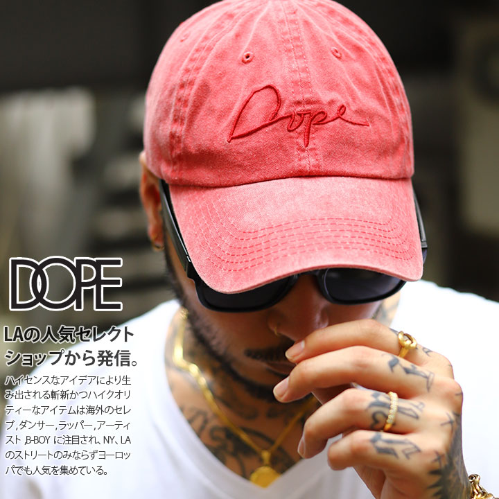 ドープ DOPE 帽子 メンズ キャップ ブランド ローキャップ ボール