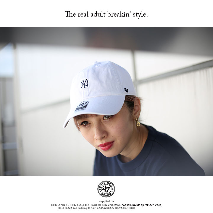 47 キャップ ニューヨークヤンキース メンズ レディース 白 MLB ヤンキース NY ロゴ 47brand フォーティセブン 帽子 cap ローキャップ おしゃれ｜weekindenim｜10