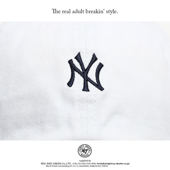 47 キャップ ニューヨークヤンキース メンズ レディース 白 MLB ヤンキース NY ロゴ 47brand フォーティセブン 帽子 cap ローキャップ おしゃれ｜weekindenim｜13