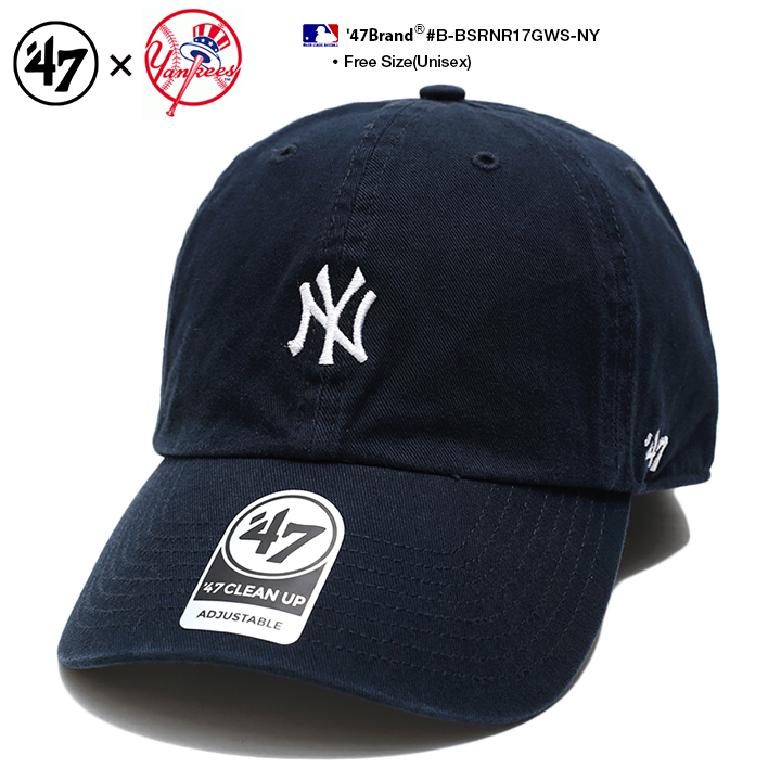 47 キャップ 47brand ニューヨーク ヤンキース 帽子 ローキャップ メンズ レディース 紺 MLB NY ロゴ フォーティセブン cap おしゃれ｜weekindenim｜04
