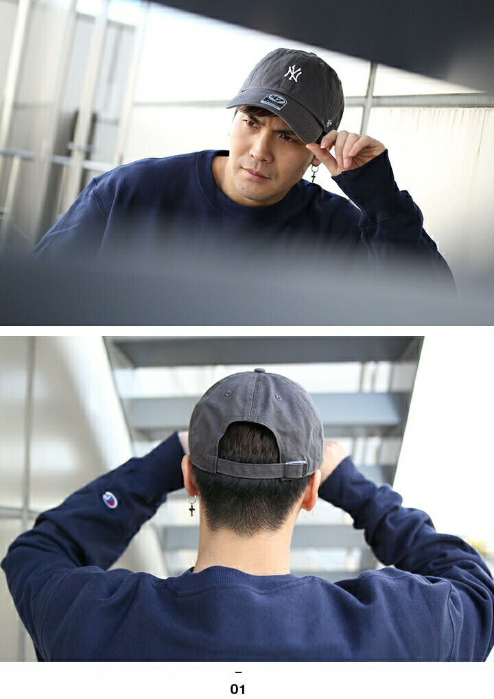 47 キャップ 47brand ニューヨーク ヤンキース 帽子 ローキャップ メンズ レディース チャコール MLB NY ロゴ フォーティセブン cap おしゃれ｜weekindenim｜08