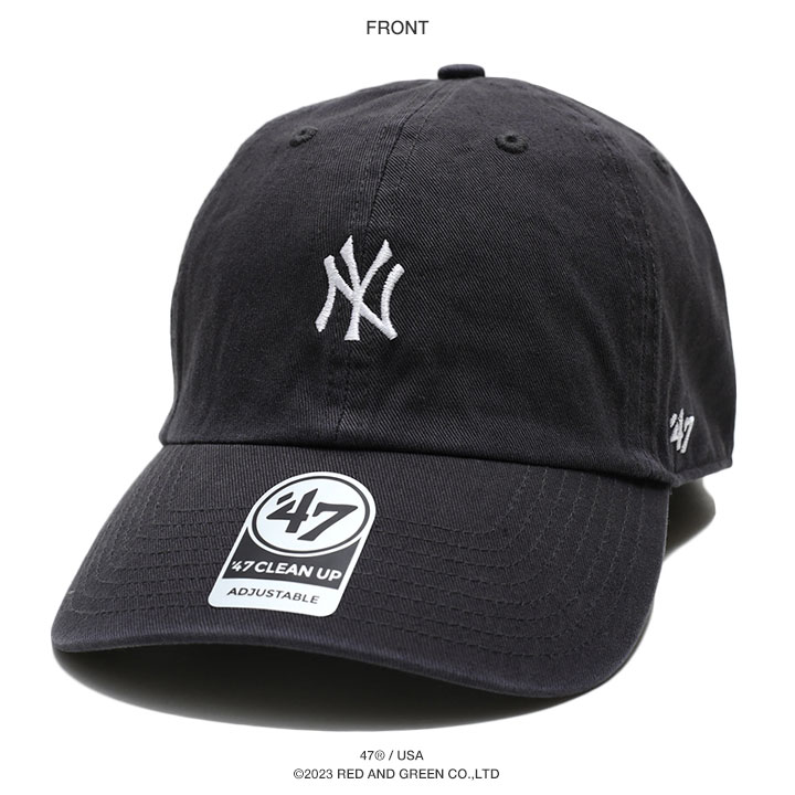 47 キャップ 47brand ニューヨーク ヤンキース 帽子 ローキャップ メンズ レディース チャコール MLB NY ロゴ フォーティセブン cap おしゃれ｜weekindenim｜12