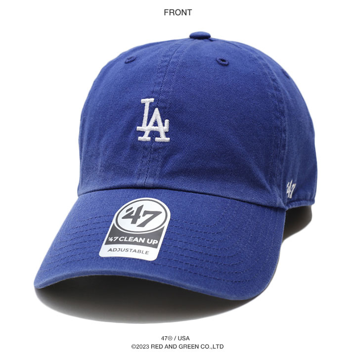47 キャップ ドジャース  MLB Dodgers LA ロゴ 47brand フォーティセブン 帽子 cap ローキャップ 浅め 青｜weekindenim｜12