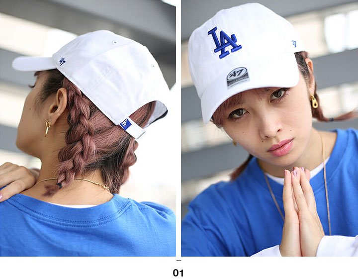 47 キャップ ドジャース  MLB Dodgers LA ロゴ 47brand フォーティセブン 帽子 cap ローキャップ 浅め｜weekindenim｜09