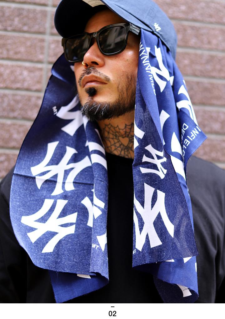 MLB ドジャース LA ヤンキース NY ロサンゼルス てぬぐい バンダナ