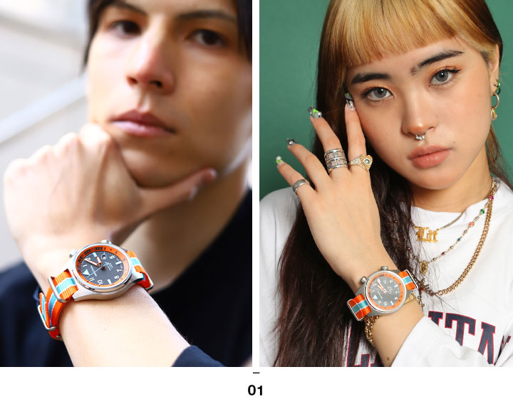 ゆるキャン△ 公式グッズ 腕時計 ソーラー 方位計 ベルト 日本製