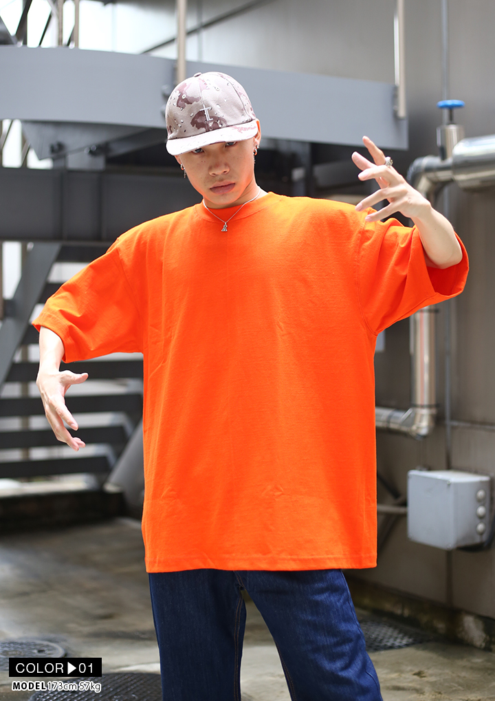 CAMBER キャンバー Tシャツ 半袖 メンズ レディース 黄色 大きいサイズ かっこいい おしゃれ 8オンス 301 マックスウェイト ヘビーウエイト 定番 シンプル 無地｜weekindenim｜05