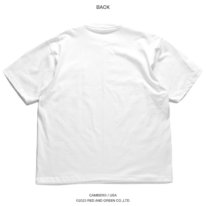 CAMBER キャンバー Tシャツ 半袖 無地 シンプル メンズ レディース 大きいサイズ 胸ポケット付き 8オンス 302 マックスウェイト ヘビーウエイト 定番｜weekindenim｜14