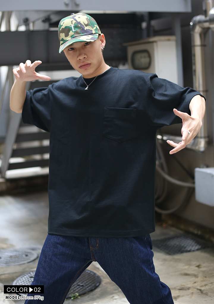 CAMBER キャンバー Tシャツ 半袖 無地 シンプル メンズ レディース 大きいサイズ 胸ポケット付き 8オンス 302 マックスウェイト ヘビーウエイト 定番｜weekindenim｜05