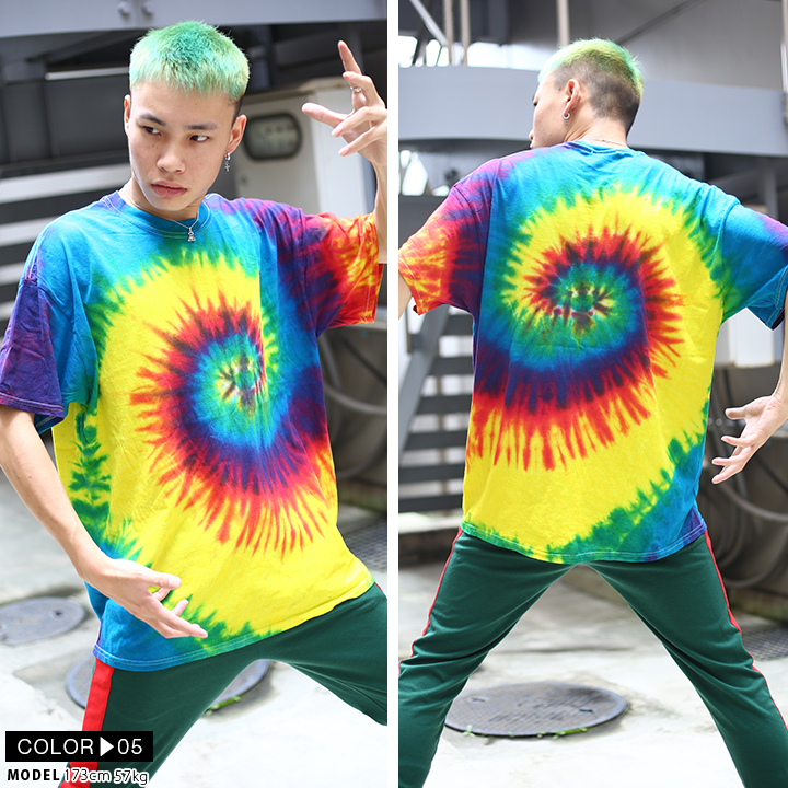 colortone カラートーン タイダイ Tシャツ 半袖 メンズ レディース