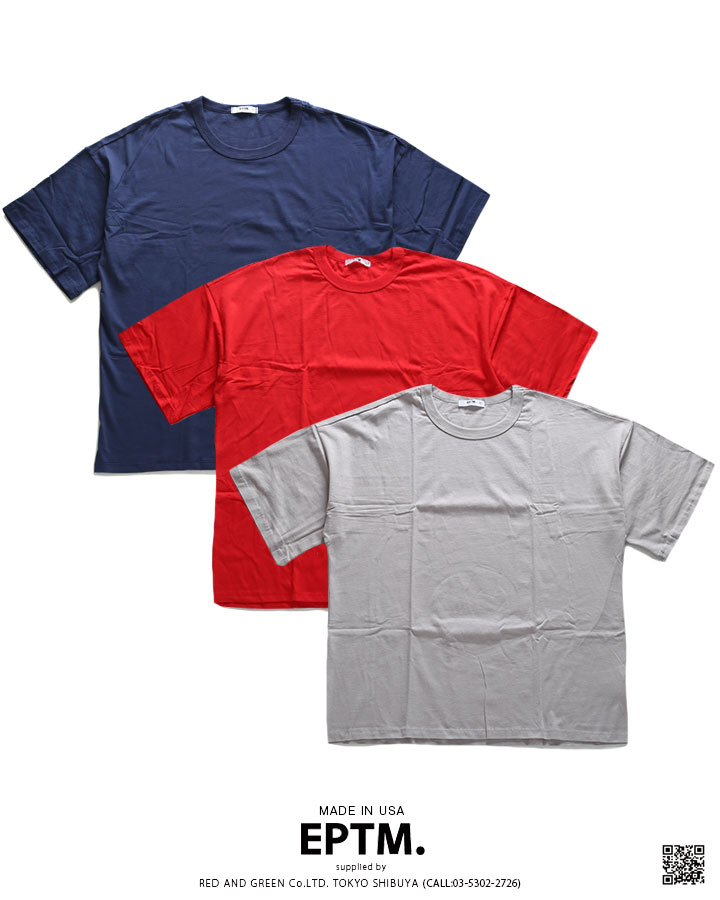 エピトミ EPTM Tシャツ 半袖 無地 シンプル 大きいサイズ おしゃれ シンプル ミニマル ゆったり ビッグシルエット ドロップショルダー オーバーサイズ ギフト｜weekindenim｜13