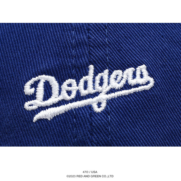 47 キャップ ドジャース  MLB Dodgers LA ロゴ 47brand フォーティセブン 帽子 cap ローキャップ 浅め 青 かっこいい CAP メジャーリーグ｜weekindenim｜13