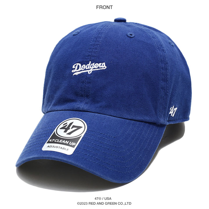 47 キャップ ドジャース  MLB Dodgers LA ロゴ 47brand フォーティセブン 帽子 cap ローキャップ 浅め 青 かっこいい CAP メジャーリーグ｜weekindenim｜12