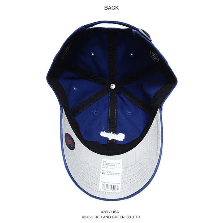 47 キャップ ドジャース  MLB Dodgers LA ロゴ 47brand フォーティセブン 帽子 cap ローキャップ 浅め 青 かっこいい CAP メジャーリーグ｜weekindenim｜14