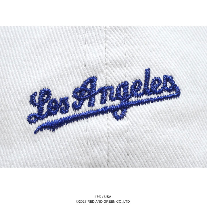 47 キャップ ドジャース  MLB Dodgers LA ロゴ 47brand フォーティセブン 帽子 cap ローキャップ 浅め 白 かっこいい おしゃれ メジャーリーグ｜weekindenim｜13