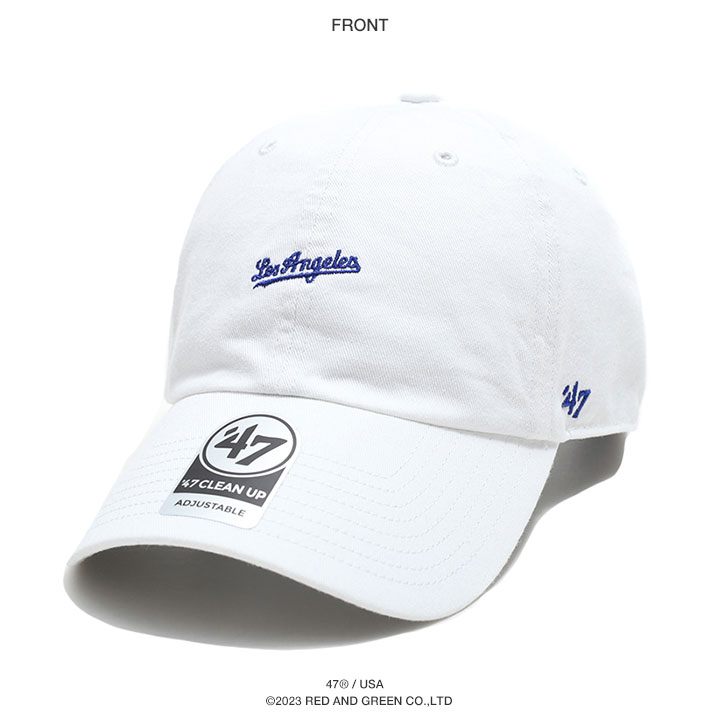 47 キャップ ドジャース  MLB Dodgers LA ロゴ 47brand フォーティセブン 帽子 cap ローキャップ 浅め 白 かっこいい おしゃれ メジャーリーグ｜weekindenim｜12