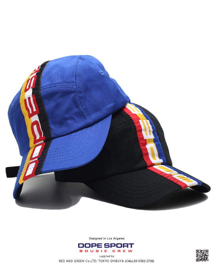 ドープスポーツ DOPE SPORTS 帽子 メンズ キャップ ブランド ジェットキャップ マウンテンキャップ CAP レディース b系 ライン リボンテープ トリコロール｜weekindenim｜10
