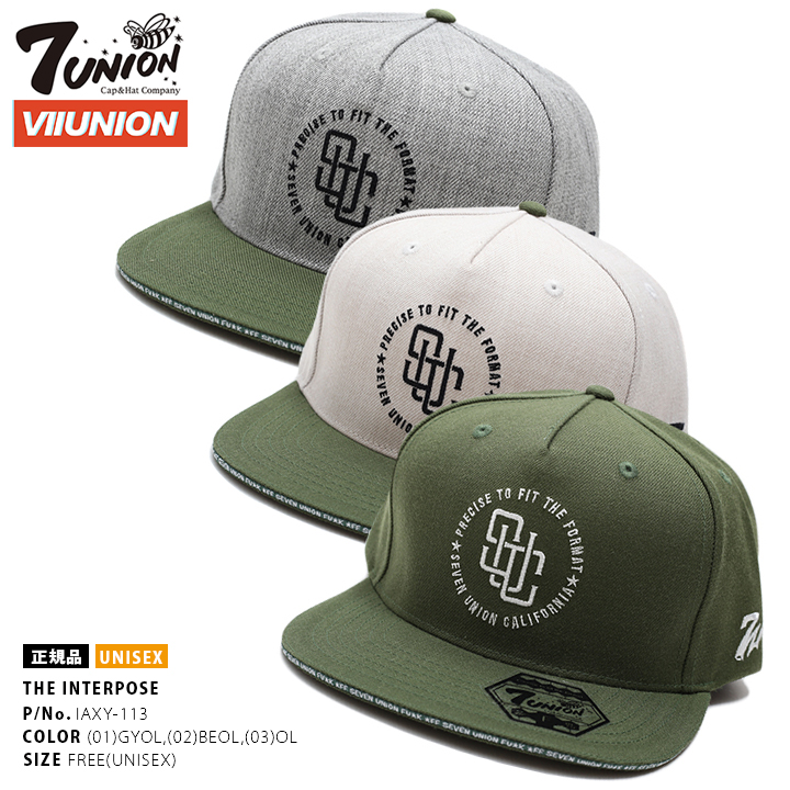 セブンユニオン 7UNION 帽子 メンズ キャップ ブランド