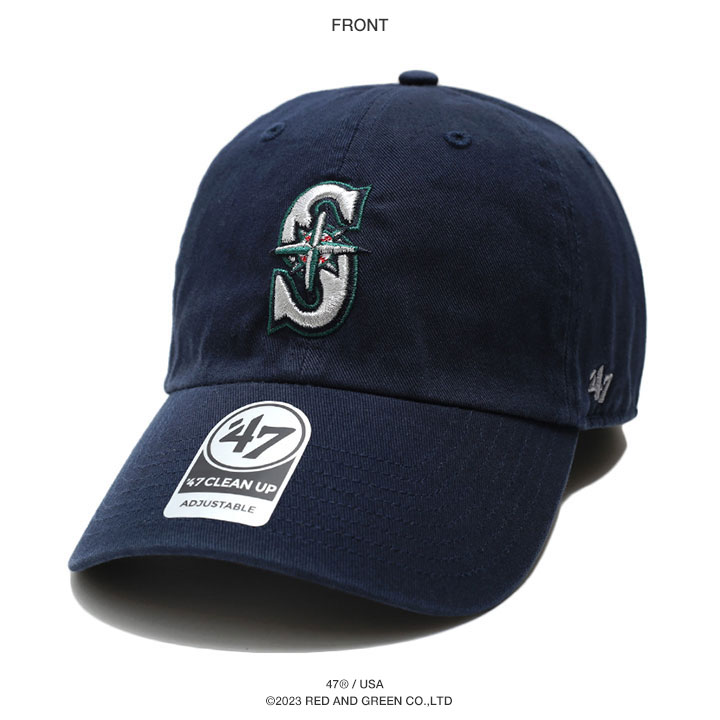 47 キャップ シアトル マリナーズ MLB S ロゴ 47brand フォーティ