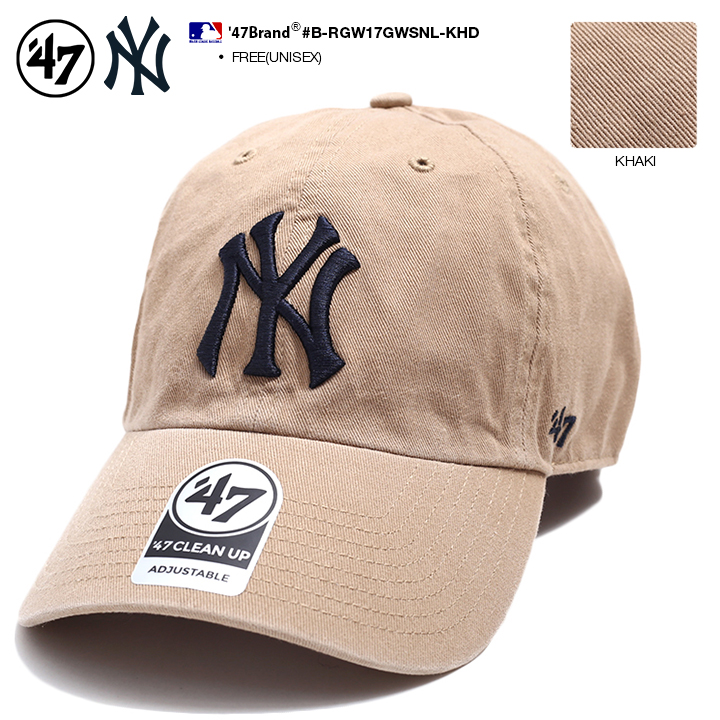 47 キャップ ニューヨークヤンキース メンズ レディース カーキ MLB ヤンキース NY ロゴ 47brand フォーティセブン 帽子 cap ローキャップ 浅め おしゃれ 復刻｜weekindenim｜04