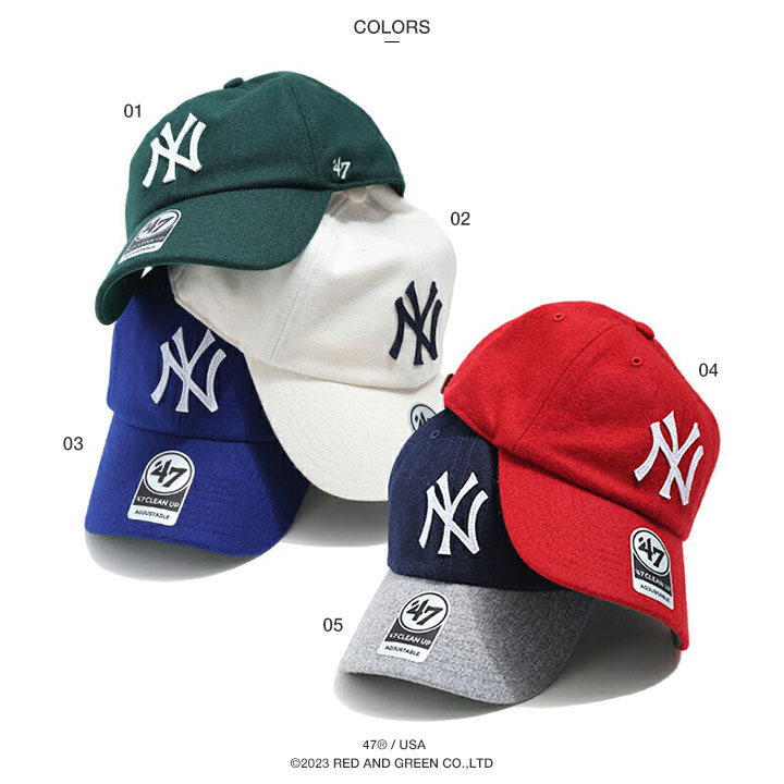 47 キャップ ニューヨークヤンキース メンズ レディース 全5色 MLB ヤンキース NY ロゴ 47brand フォーティセブン 帽子 cap ローキャップ 浅め おしゃれ｜weekindenim｜13