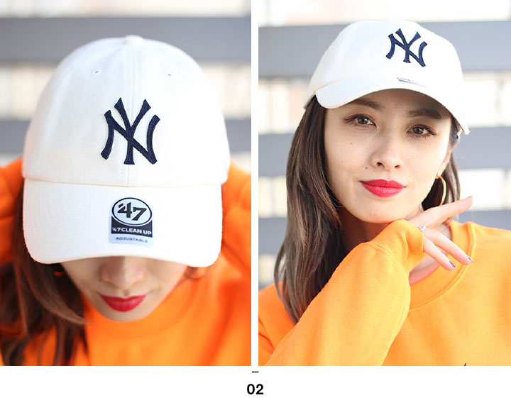 47 キャップ ニューヨークヤンキース メンズ レディース 全5色 MLB ヤンキース NY ロゴ 47brand フォーティセブン 帽子 cap ローキャップ 浅め おしゃれ｜weekindenim｜08