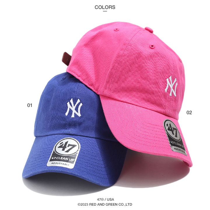 47 キャップ 47brand ニューヨーク ヤンキース 帽子 ロー