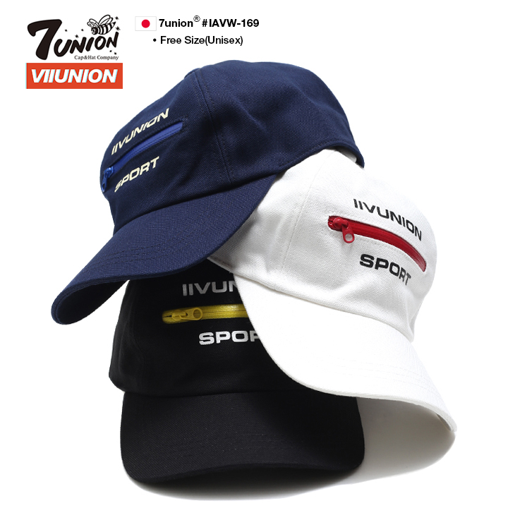 セブンユニオン 7UNION キャップ 止水ファスナー ポケット付き セブンユニオン 7UNION 帽子 メンズ キャップ ブランド ロー