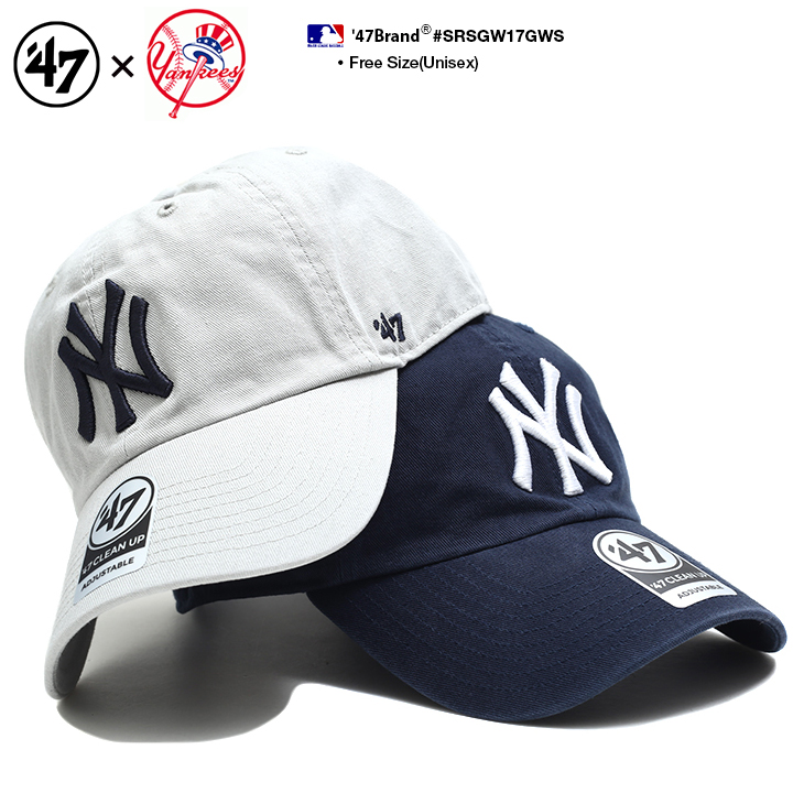 47 キャップ 47brand ニューヨーク ヤンキース 帽子 ローキャップ メンズ レディース 紺 MLB NY ロゴ フォーティセブン cap おしゃれ かっこいい｜weekindenim｜04