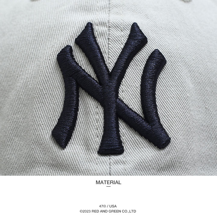 47 キャップ 47brand ニューヨーク ヤンキース 帽子 ローキャップ メンズ レディース 紺 MLB NY ロゴ フォーティセブン cap おしゃれ かっこいい｜weekindenim｜12