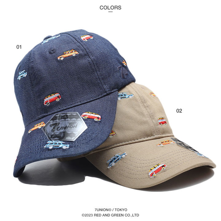 セブンユニオン 7UNION 帽子 ローキャップ ボールキャップ CAP メンズ