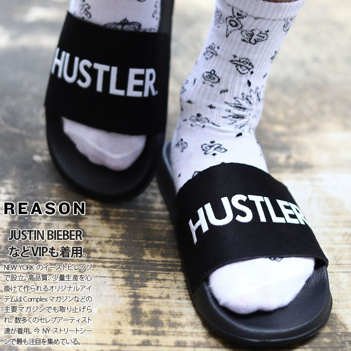 REASON × Hustler スポーツサンダル 春夏秋用 ハスラー 限定 コラボ 