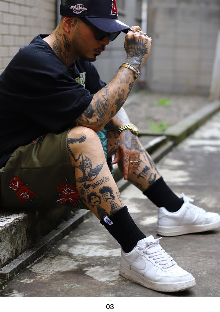 Miller ミラー 靴下 ソックス 3足組 ミドル丈 くつ下 クルーソックス