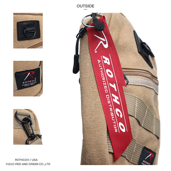 ROTHCO ロスコ 3way ショルダーバッグ ミニ 小型 スマホ