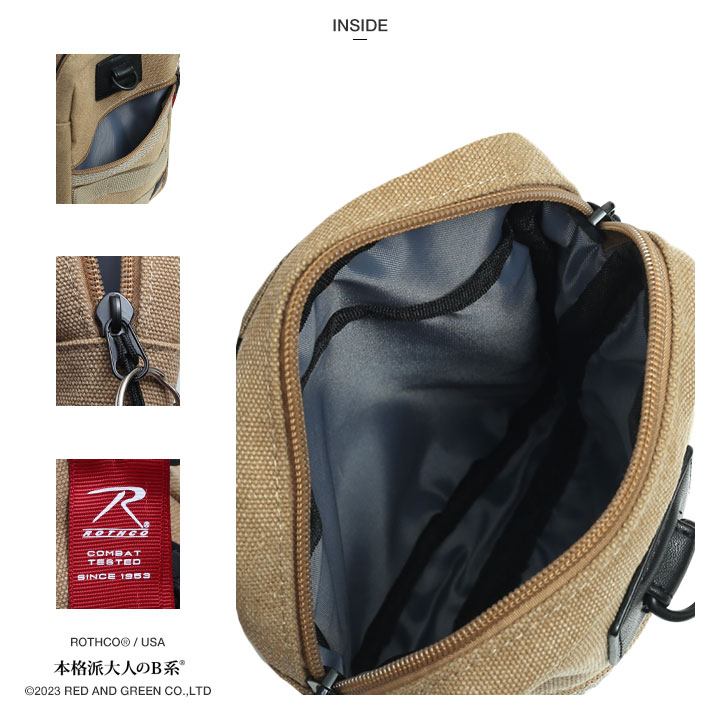 入手困難 即納 ロスコ ROTHCO ミニショルダーバッグ バッグ 撥水 楽天市場】【送料無料】 ロスコ バッグ ショルダーバッグ ミニ