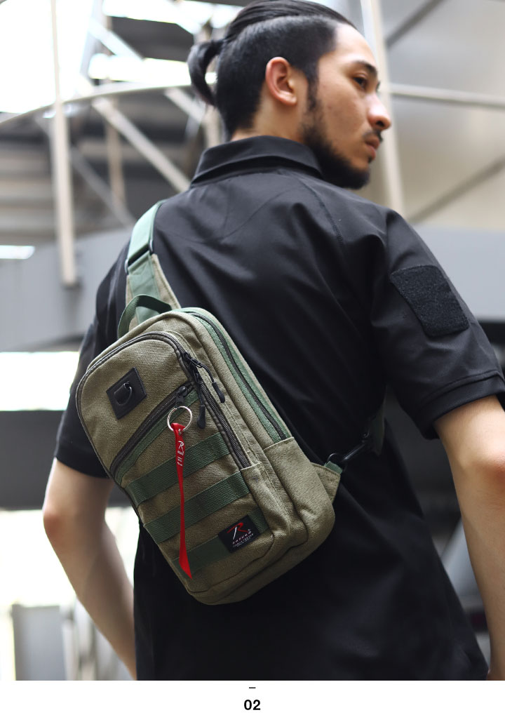 ROTHCO（ロスコ） 2way ショルダーバッグ ワンショルダー ボディバッグ