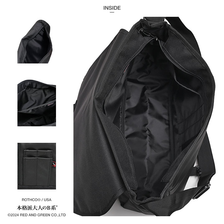 ROTHCO（ロスコ） はっ水 ショルダーバッグ メッセンジャーバッグ 斜