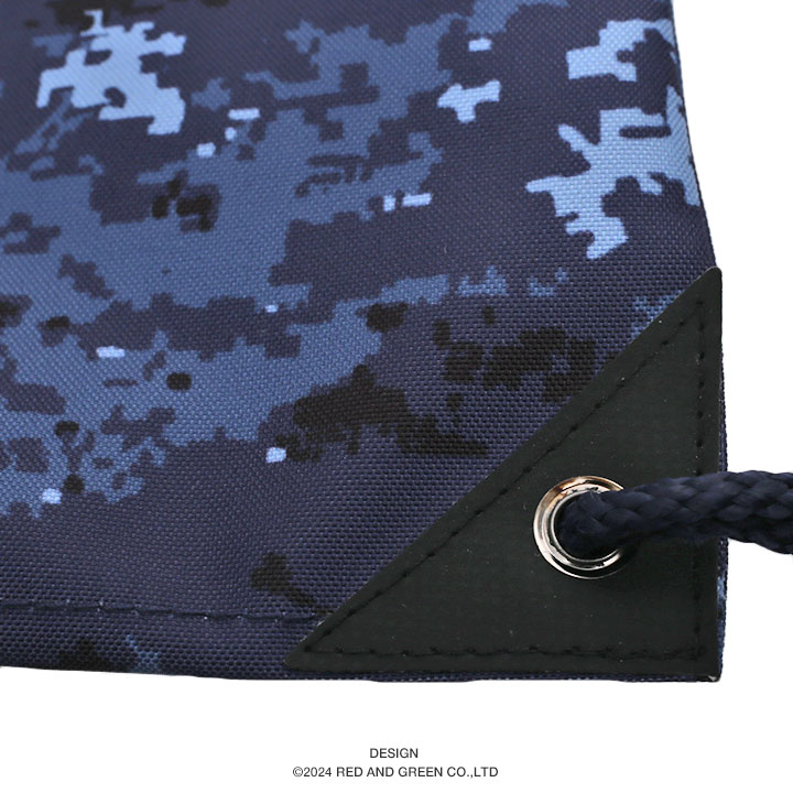 自衛隊 グッズ 海自迷彩 デジタル迷彩 ナップサック ジムバッグ