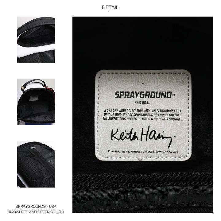 SPRAY GROUND × キースヘリング リュック バックパック 大きめ 大容量