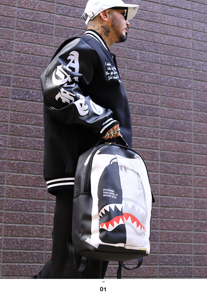 SPRAYGROUND リュック バックパック SPRAY GROUND リュック バックパック レザー 大きめ 大容量 高
