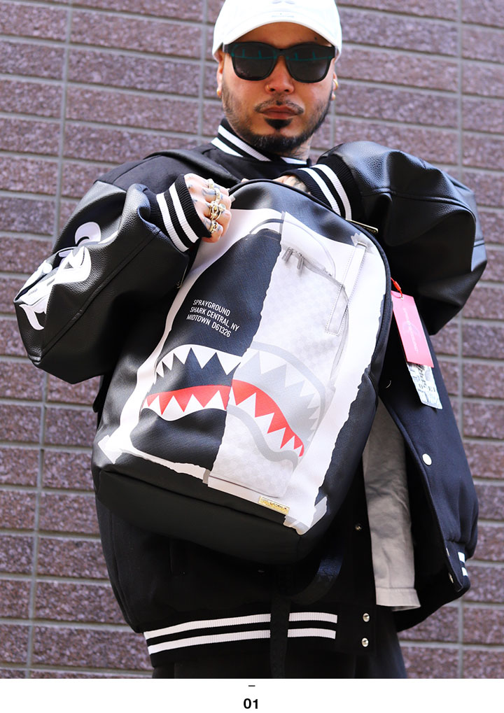 SPRAYGROUND リュック バックパック SPRAY GROUND リュック バックパック レザー 大きめ 大容量 高