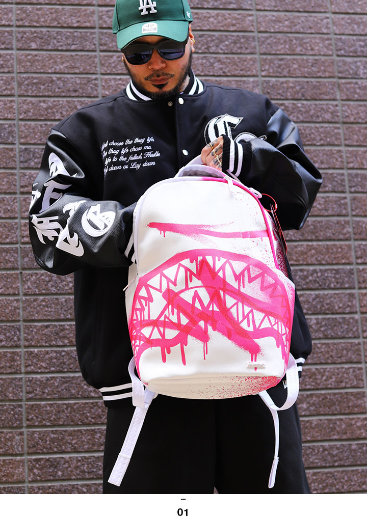 早い者勝ち　正規品 SPRAYGROUND リュック バックパック SPRAY GROUND リュック バックパック レザー 大きめ 大容量 高機能