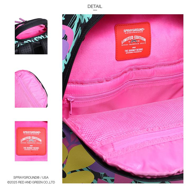 SPRAY GROUND リュック バックパック レザー 大きめ 大容量 高機能