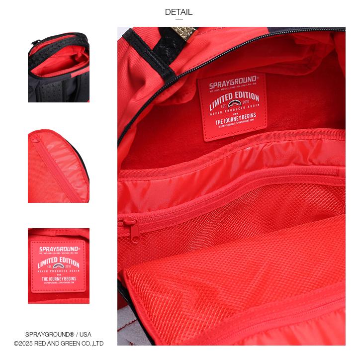SPRAY GROUND × HEY ARNOLD! リュック バックパック 大きめ 大容量 高