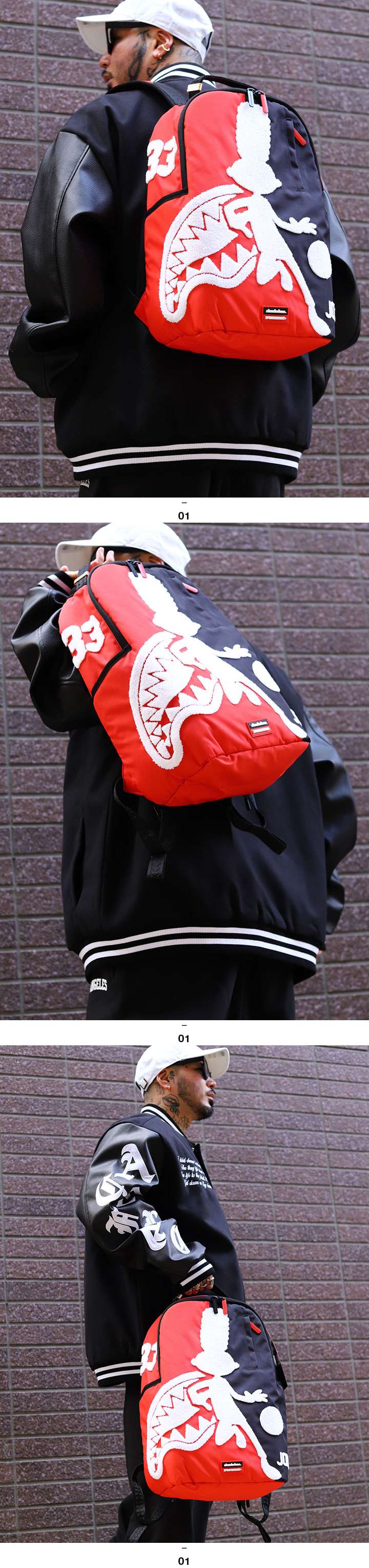 SPRAY GROUND × HEY ARNOLD! リュック バックパック 大きめ 大容量 高