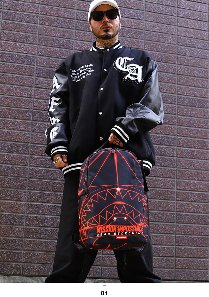 SPRAY GROUND × Mission: Impossible リュック バックパック 大きめ 大