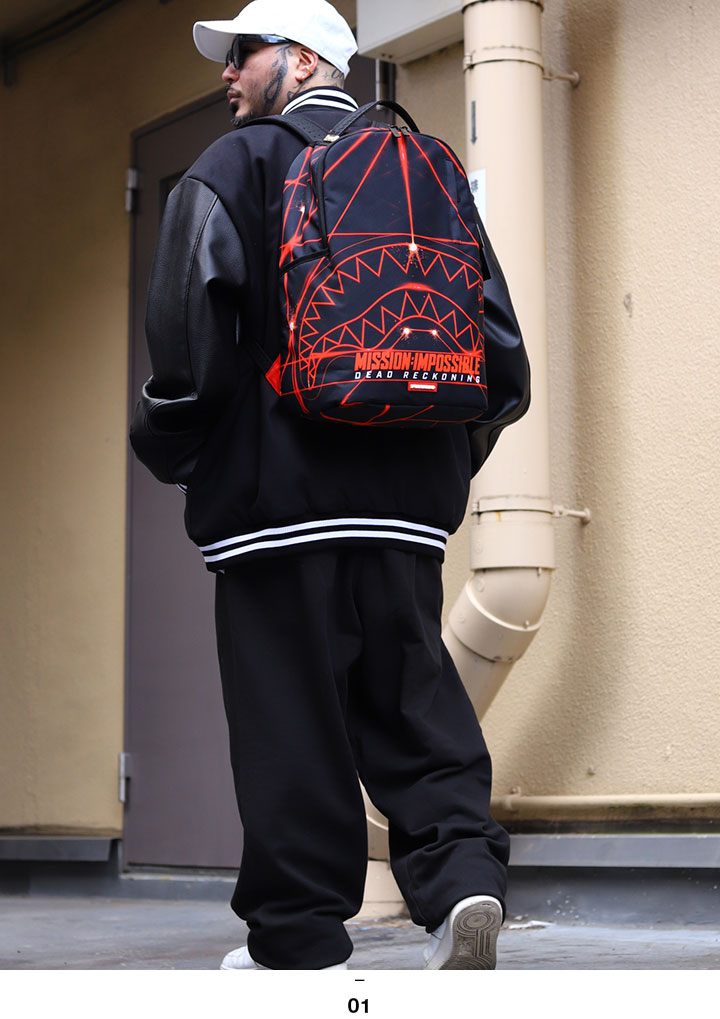 SPRAY GROUND × Mission: Impossible リュック バックパック 大きめ 大