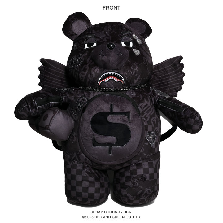 新品Sprayground☆BADなクマさんが無敵だから何だかんだで1番上