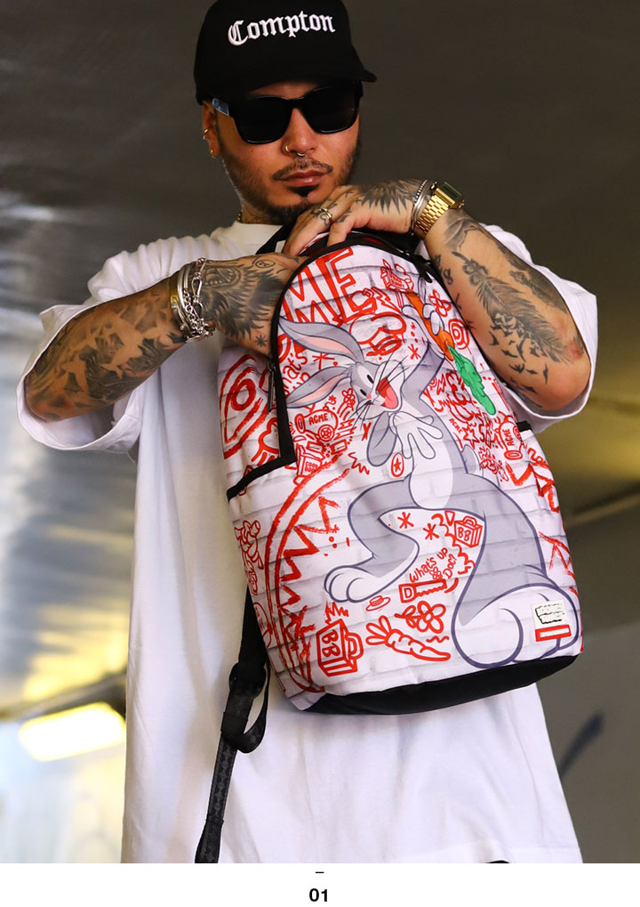 SPRAY GROUND × ルーニー・テューンズ バッグ 大きいサイズ Looney
